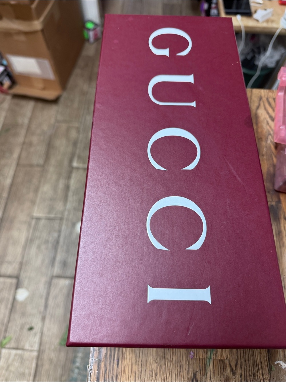 11” Gucci shoe box